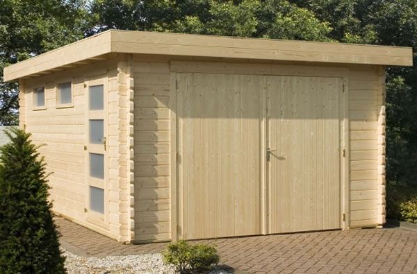 Foto van Azalp Houten Garage Thijs Modern