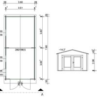 Foto der Azalp Garage Thijs 380x800 cm