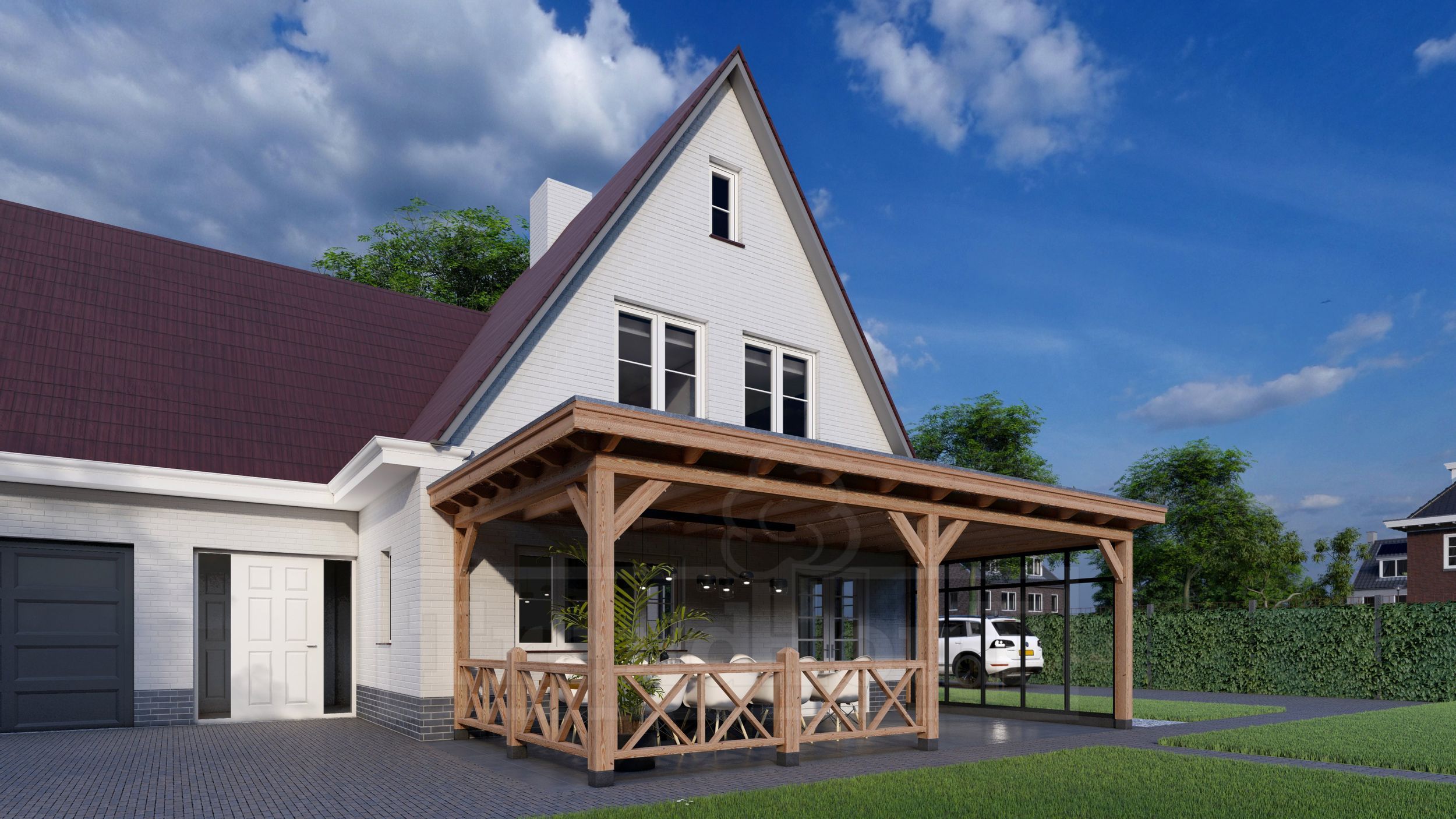 Foto van Trendhout aanbouwveranda Lucca