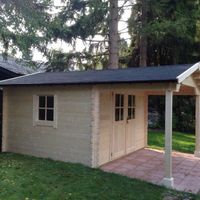 Foto der Azalp Blockhütte Tim