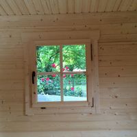 Foto der Azalp Blockhütte Tim