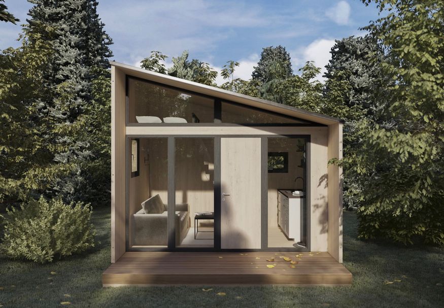 Livful tiny house Base Foto van Livful tiny house Base