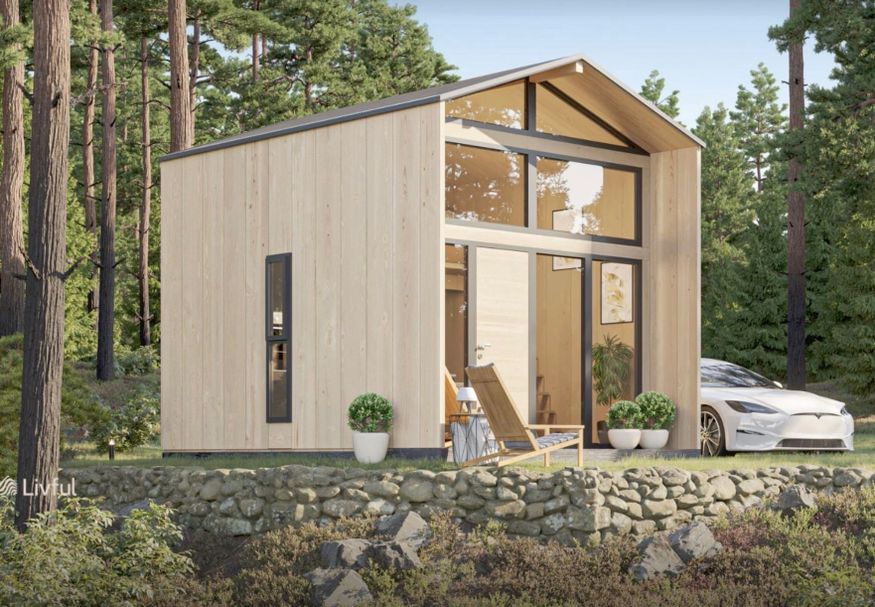 Livful tiny house Two Foto van Livful tiny house Two