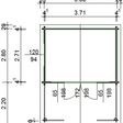 Foto van Azalp Royal Class blokhut Tjard 400x300 cm, 45 mm