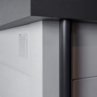 Foto van Telluria 3663G metalen garage - wit