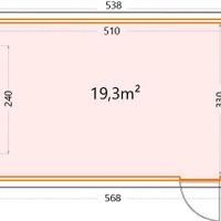 Foto van Telluria 3654G metalen garage - wit
