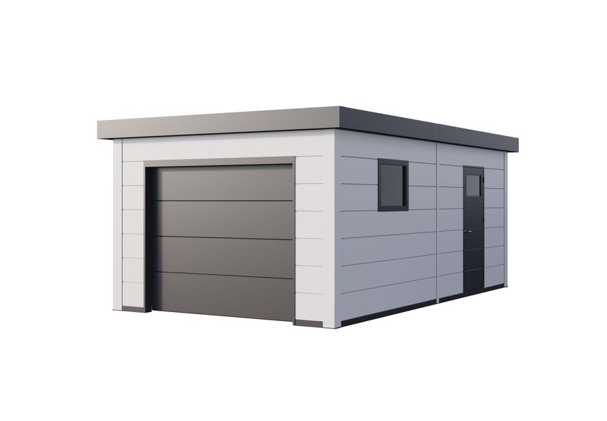 Telluria garage 3663G wit Foto van Telluria garage 3663G wit