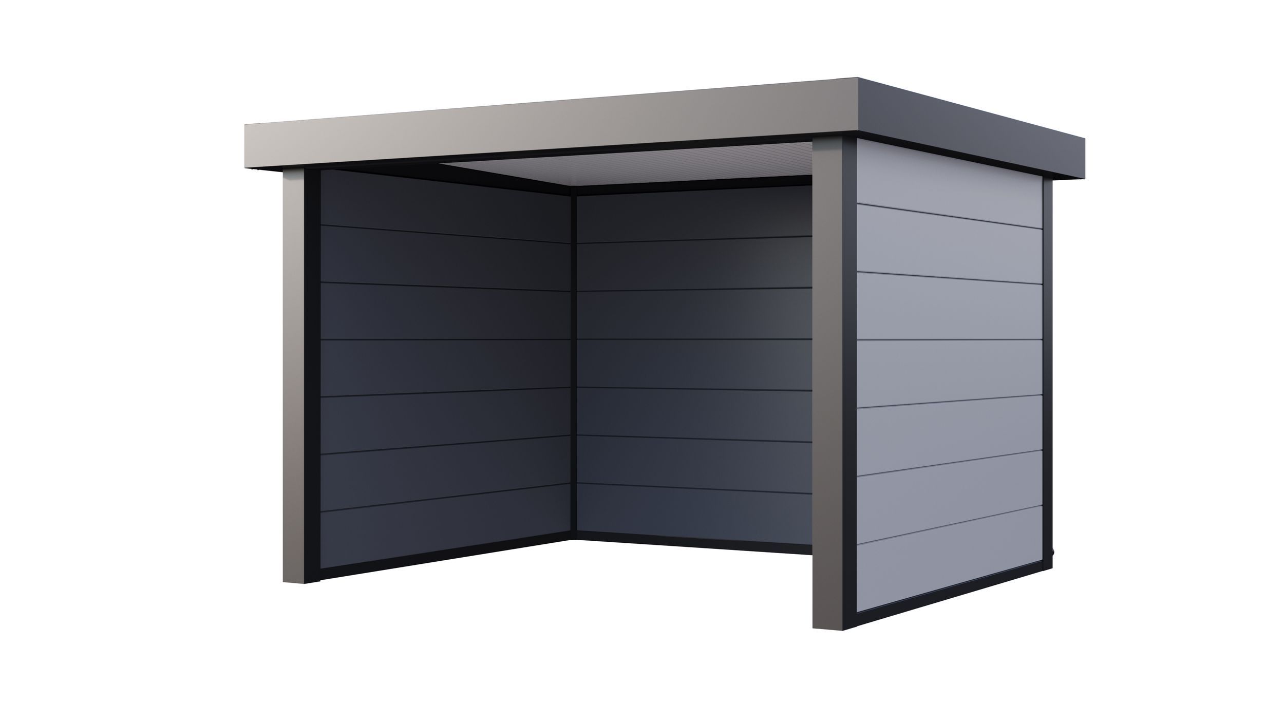 Foto van Telluria Singolo 3630 metalen overkapping