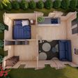 Foto van Grunland Chalet Torino 450x600 cm