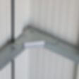 Foto van Duramax Top Shed 8x6 Antraciet metalen tuinhuis