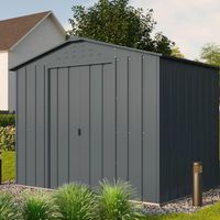 Foto van Duramax Top Shed 8x6 metalen tuinhuis