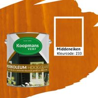 Foto van Koopmans Perkoleum Middeneiken Hoogglans Transparant 2.5L