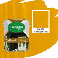 Foto van Koopmans Perkoleum Grenen Hoogglans Transparant 2.5L