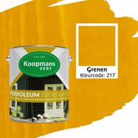 Foto van Koopmans Perkoleum Grenen Zijdeglans Transparant 2.5L