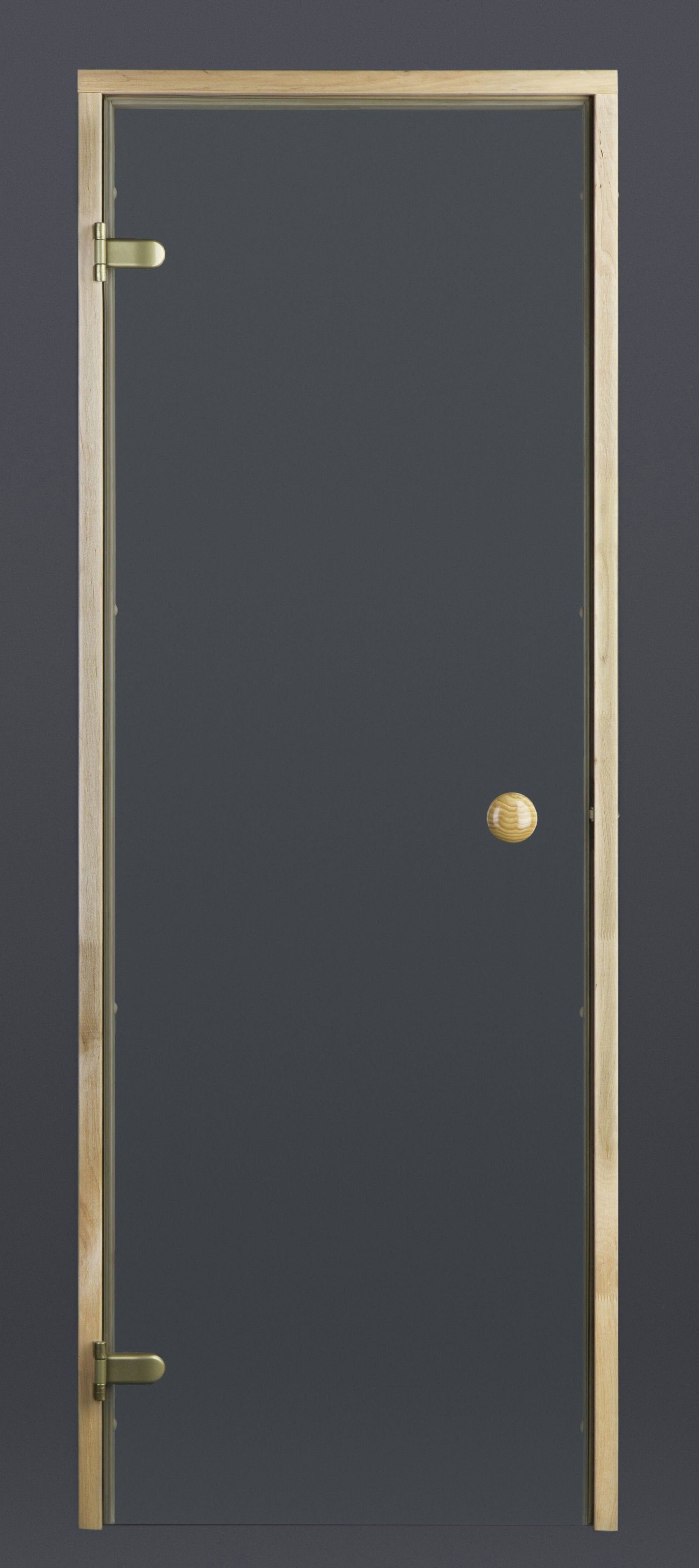 Foto van Ilogreen Saunadeur Trend - helder blank glas