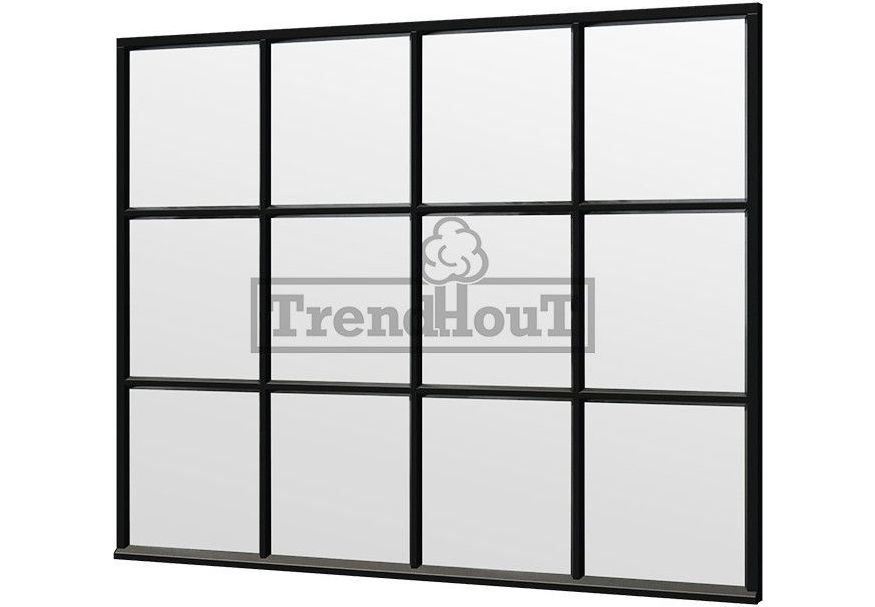 Kirk and Michaels Steellook raam 2760x2200mm zwart (C-03) Foto van Kirk and Michaels Steellook raam 2760x2200mm zwart (C-03)