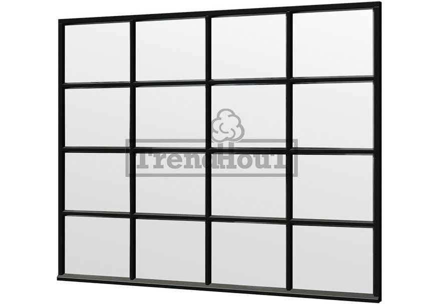 Kirk and Michaels Steellook raam 2760x2200mm zwart (C-04) Foto van Kirk and Michaels Steellook raam 2760x2200mm zwart (C-04)