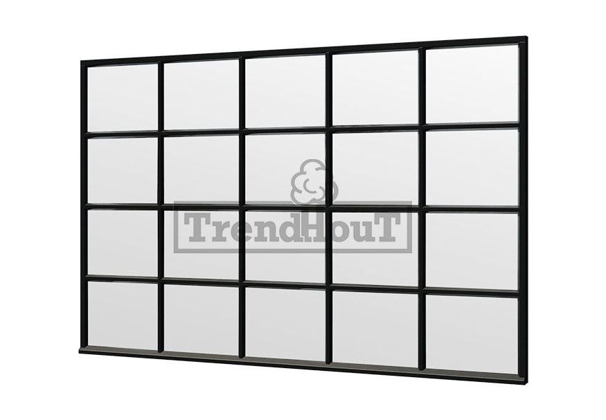Kirk and Michaels Steellook raam 3405x2200mm zwart (E-04) Foto van Kirk and Michaels Steellook raam 3405x2200mm zwart (E-04)