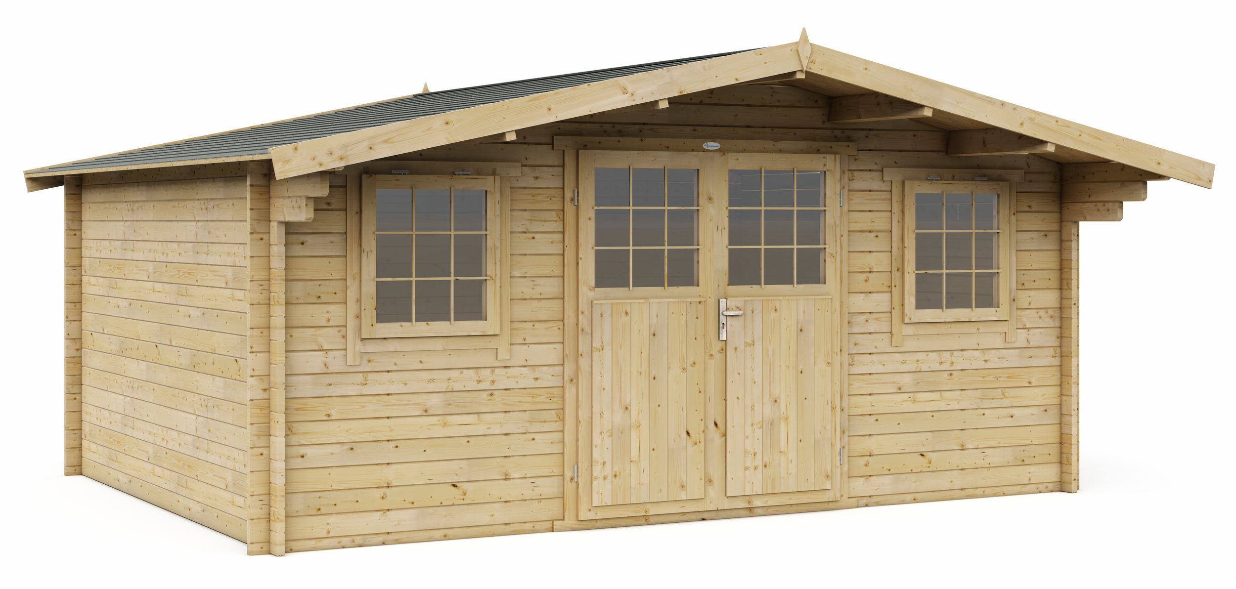 Foto der Interflex Blockhütte 5139 - Imprägniert