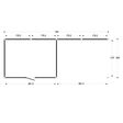 Foto van WoodAcademy tuinhuis met overkapping Nefriet Essential 780x300 cm