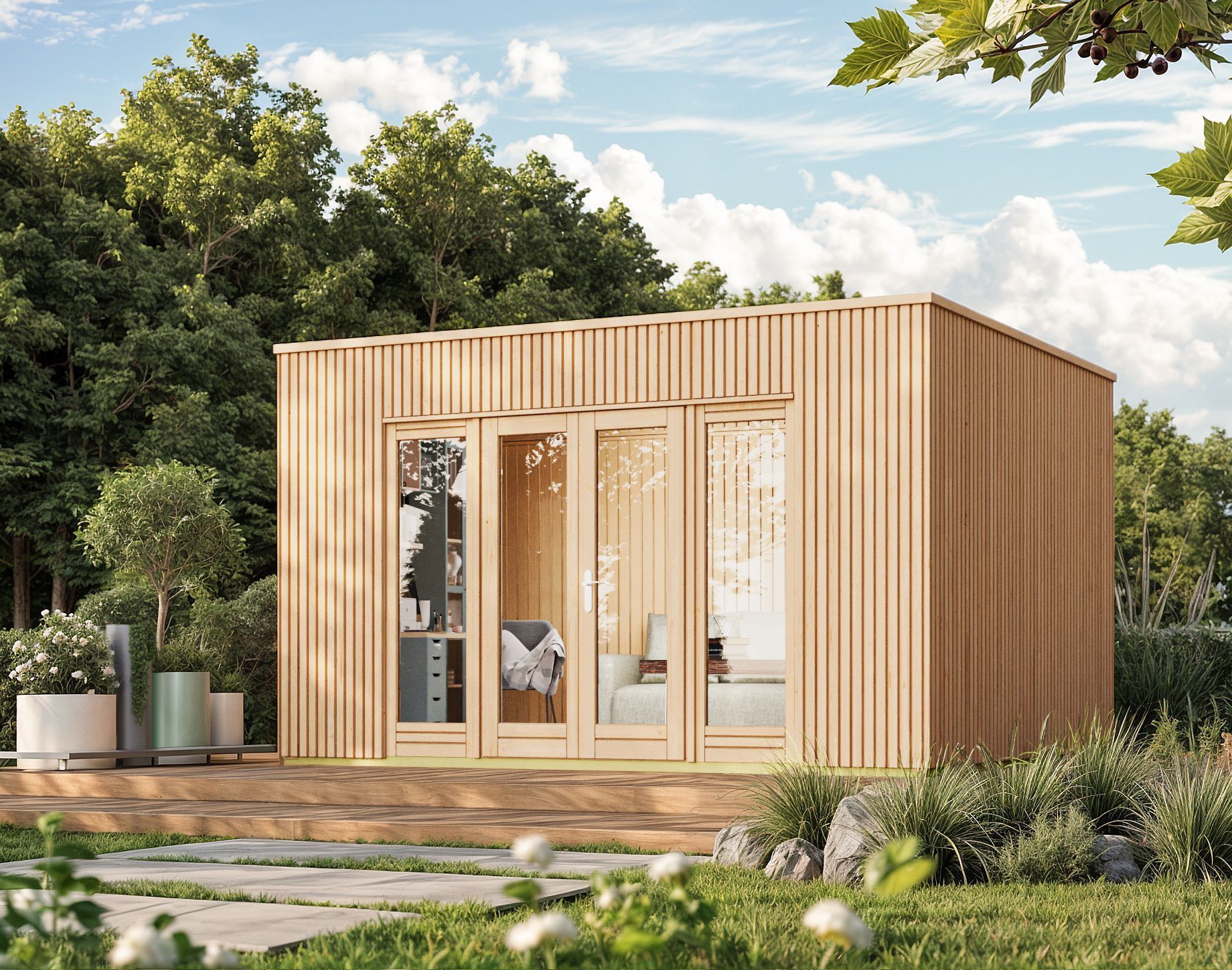 Foto van Azalp tuinkantoor Titaan