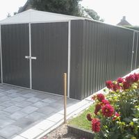 Foto van Absco WG3060UTK Utility Metalen Garage
