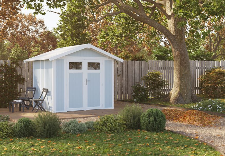 Grosfillex 22805137 UTILITY V4,9 (242x202cm), grau-blau Foto von Grosfillex 22805137 UTILITY V4,9 (242x202cm), grau-blau