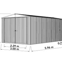 Foto van Absco MN3060UTK Utility Metalen Garage