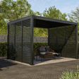 Foto van Mirador Classic aluminium overkapping 3x4 - antraciet