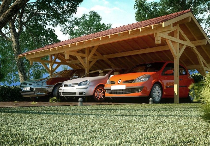 Azalp Royal Class Carport Varik 645x602 cm Foto von Azalp Royal Class Carport Varik 645x602 cm