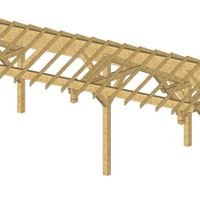 Foto van Azalp Royal Class Houten Carport Varik