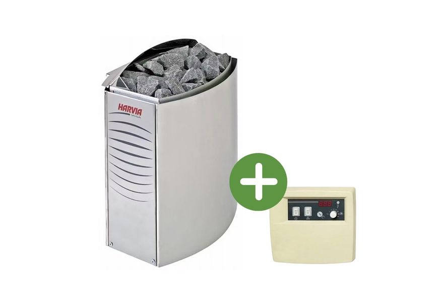 Foto von Harvia Vega BC35E Saunaofen + C90