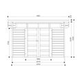 Foto van Solid s8245 tuinhuis Venezia