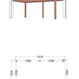 Foto van Trendhout Buitenverblijf Verona model links 625x335 cm