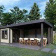 Foto van Trendhout Buitenverblijf Verona model links 625x335 cm