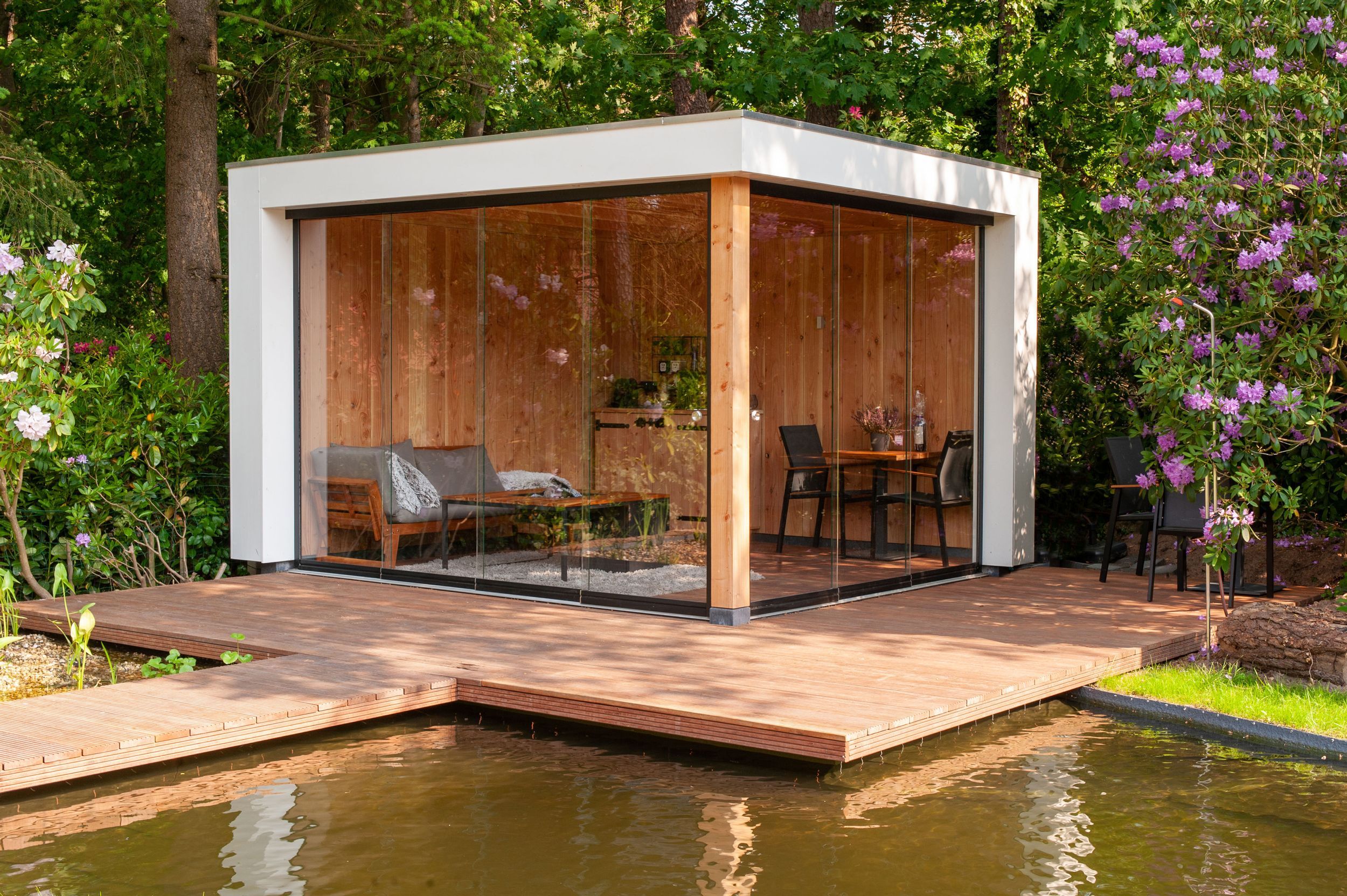 Foto van Trendhout buitenverblijf Verona - rechts