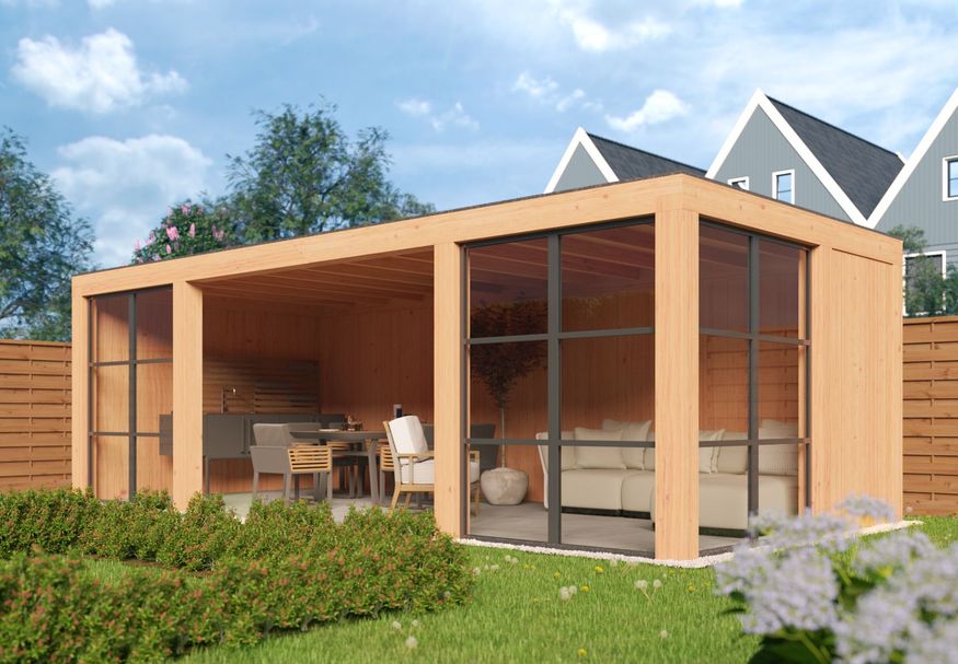 Foto von Kirk und Michaels Versus Überdachung 1200x300