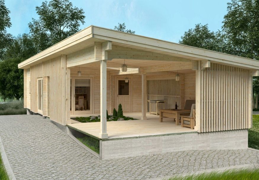 Azalp Vertical Chalet 1594x704 cm Foto von Azalp Vertical Chalet 1594x704 cm