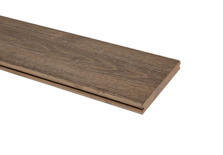 Vintage loopdd massief Noot bruin 19x135 mm - 400 cm Foto van Vintage loopdd massief Noot bruin 19x135 mm - 400 cm