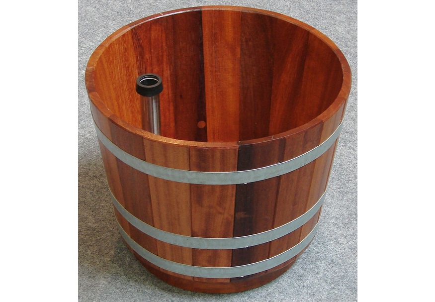 Blumenberg Fussbecken 29 Liter, Kambala gelackt (W521/07) Foto von Blumenberg Fussbecken 29 Liter, Kambala gelackt (W521/07)