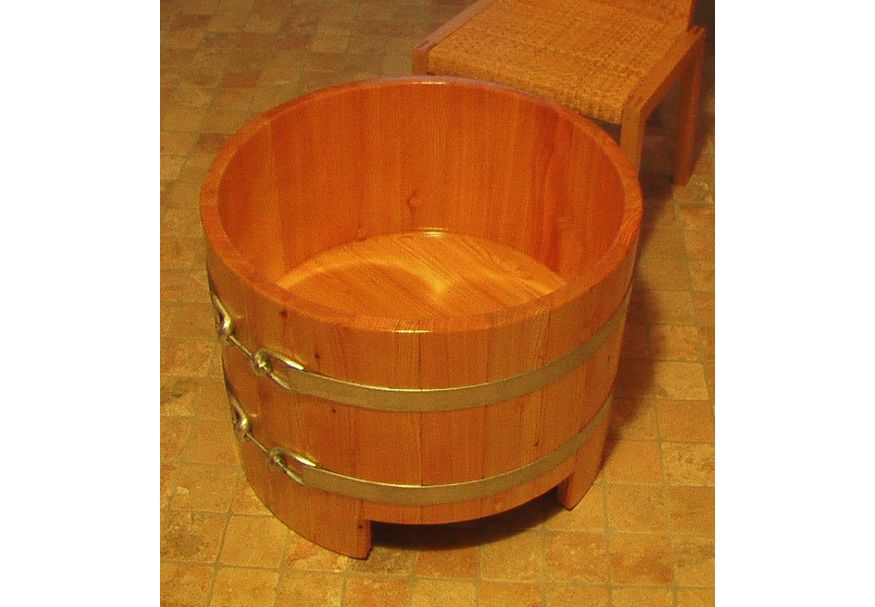 Foto von Blumenberg Fussbecken 63 cm, Kambala gelackt (FW63/06)