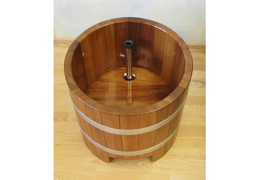 Foto von Blumenberg Fussbecken 50 cm, Lärche (FW50/06)