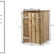 Foto van Volente containerberging Peter voor kliko/container tot 240 liter