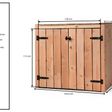 Foto van Volente containerberging Demi voor twee kliko's/containers tot 240 liter