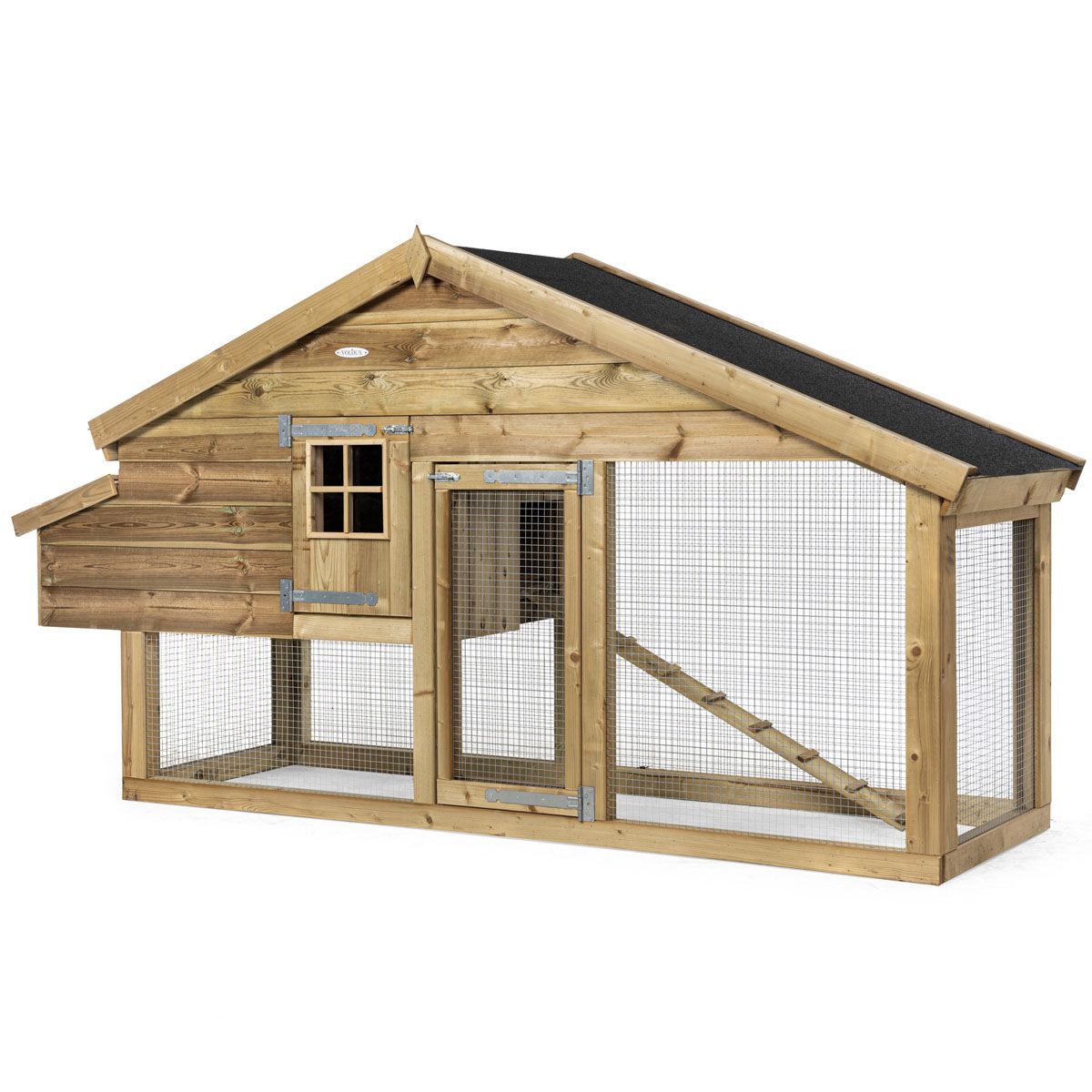 Foto van Voldux kippenhok Romy links