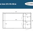 Foto van Glorenza - Voliere Jesse - 327x179x183