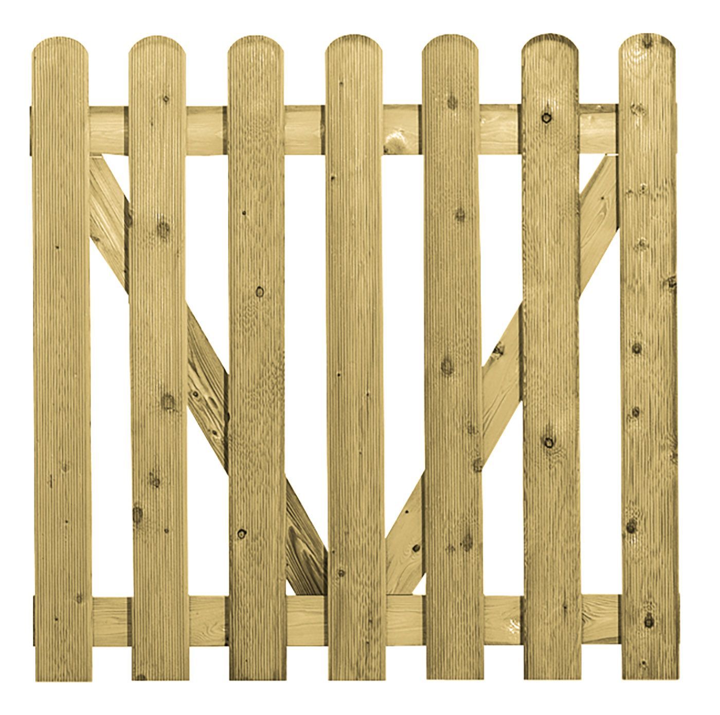 Foto van Azalp vurenhouten deur relief rond