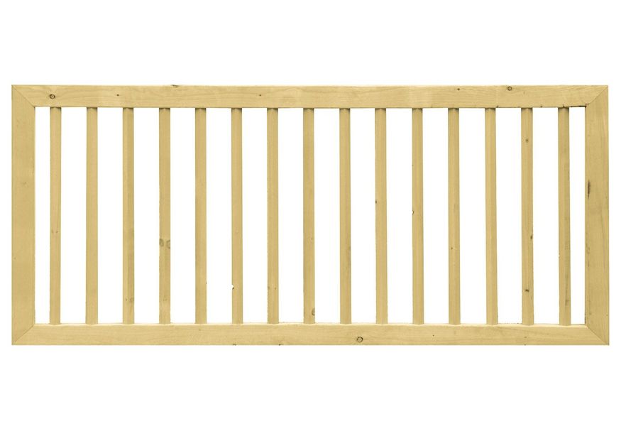 Vuren Hek Recht Kader 80x180 Foto van Vuren Hek Recht Kader 80x180