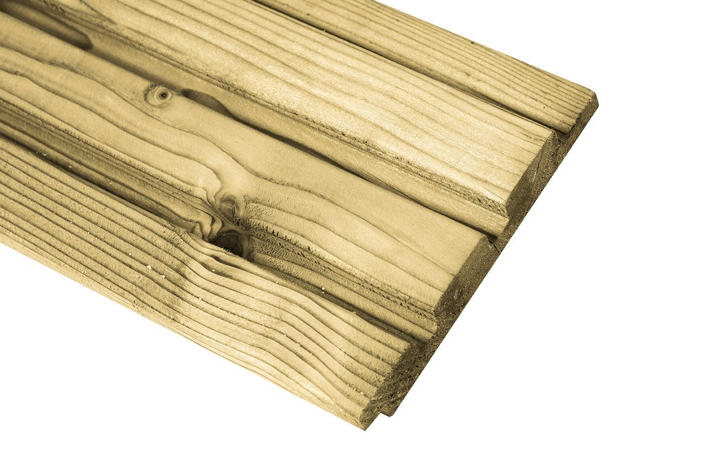 Foto van Azalp geïmpregneerde Vurenhouten gevelbekleding Rabat design