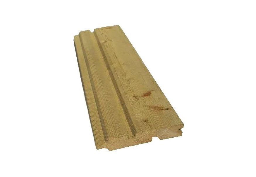 Vuren Rhombus profiel Geschaafd 28/145 Foto van Vuren Rhombus profiel Geschaafd 28/145